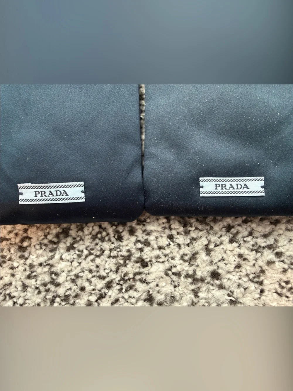 Prada Black glasses pouch